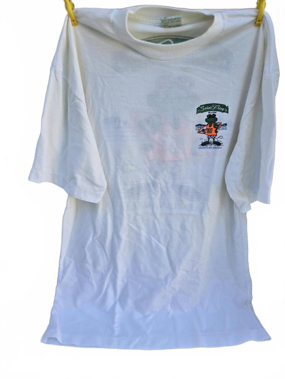 Señor Frog's Mazatlan Mexico Graphic T-Shirt XL